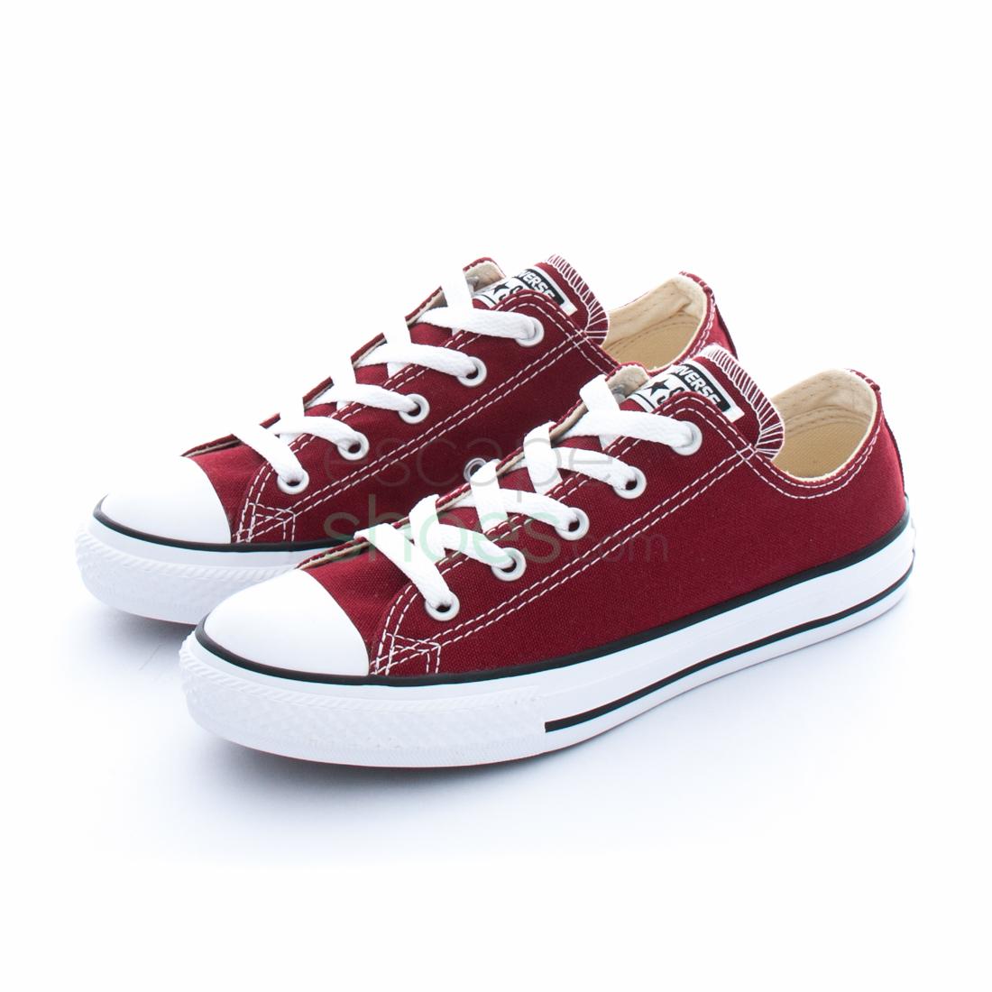 Tenis Converse Chuck Taylor all Star vinotinto en caja importados