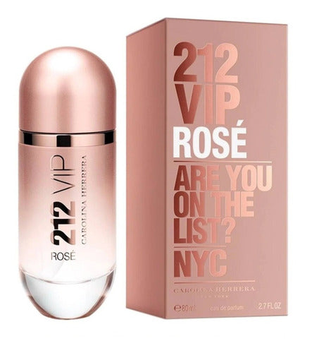 212 VIP Rose perfume para mujer 80Ml