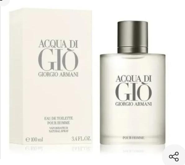 Aqua De Gio perfume para hombre 100Ml
