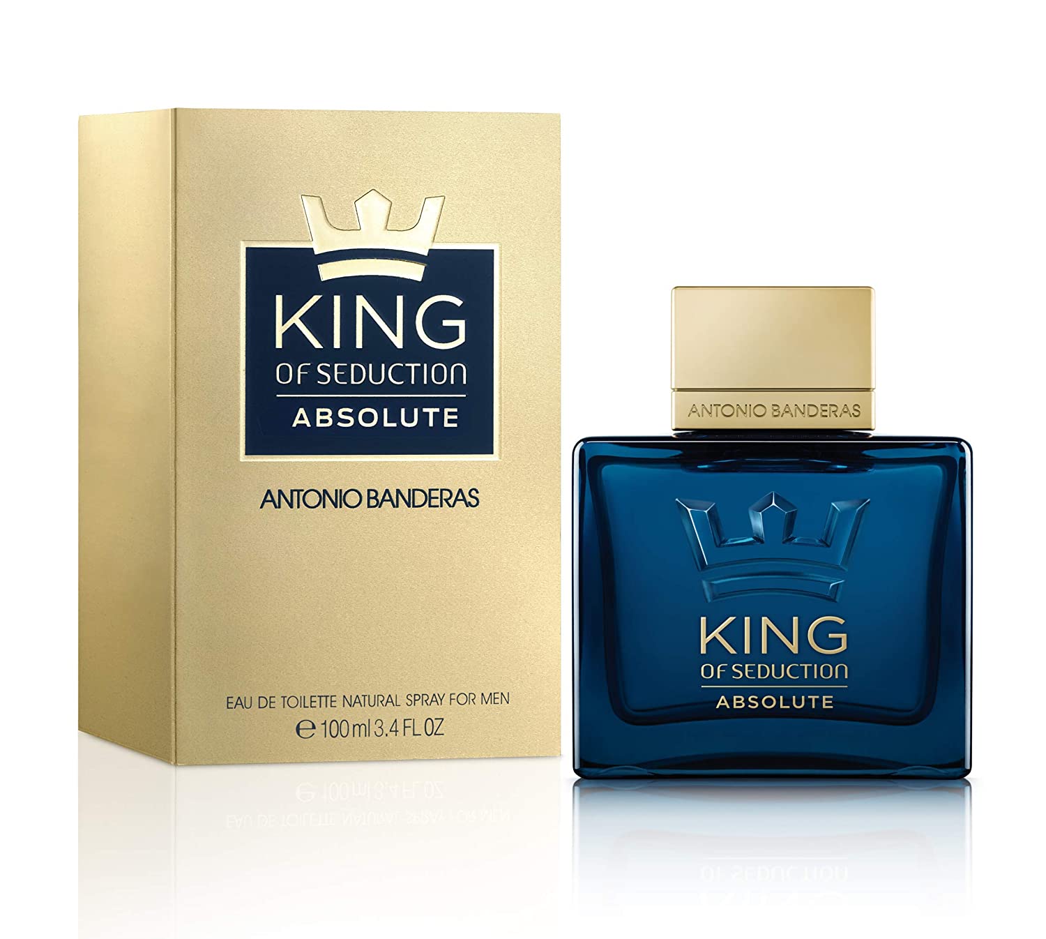 Perfume Antonio Banderas King Of Seduction ABSOLUTE EAU DE TOILLETE 100ML Original